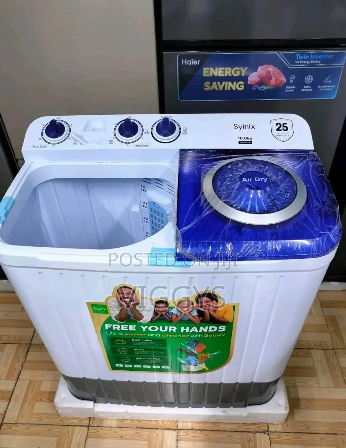 Authentic Synix 10kg Washing Machine