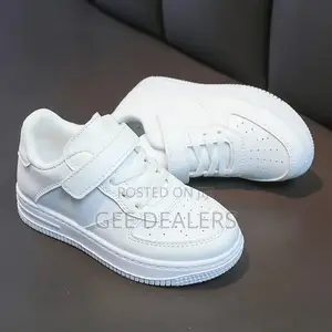 Kids White Sneakers Size 21-36