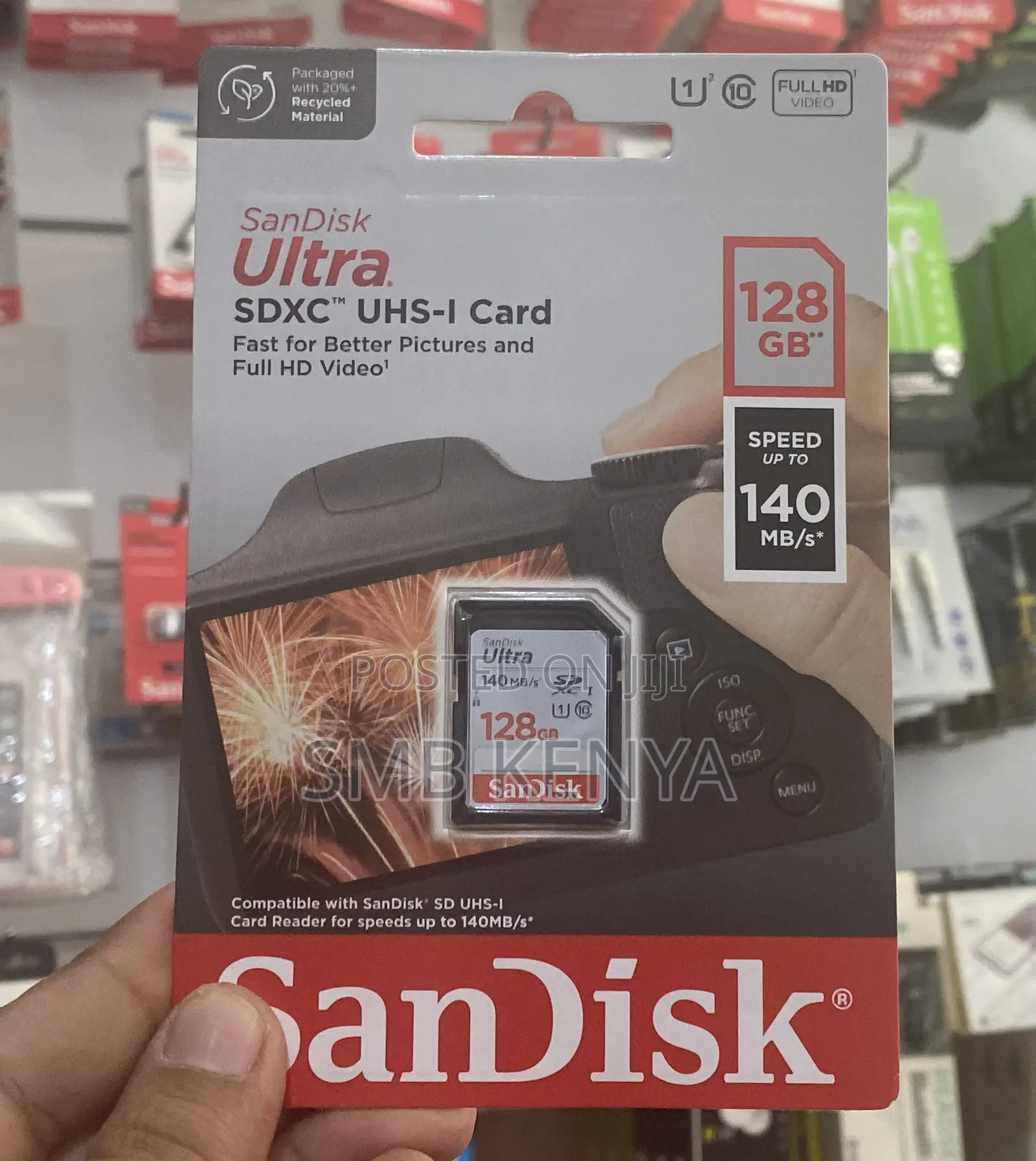 Sandisk Ultra 128 Gb Memory Card for Digital Camera
