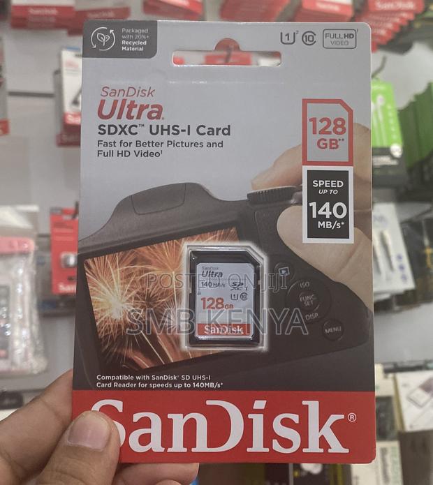 Sandisk Ultra 128 Gb Memory Card for Digital Camera