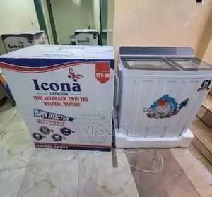 High Quality Icona Twin Tub 12.5 Kg Washing Machine