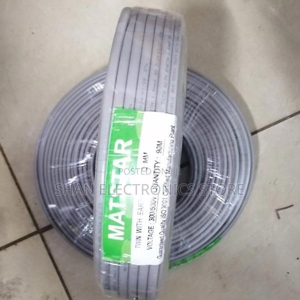 2.5mm 3-Core With Earth: ;Sheathed Electric Cable