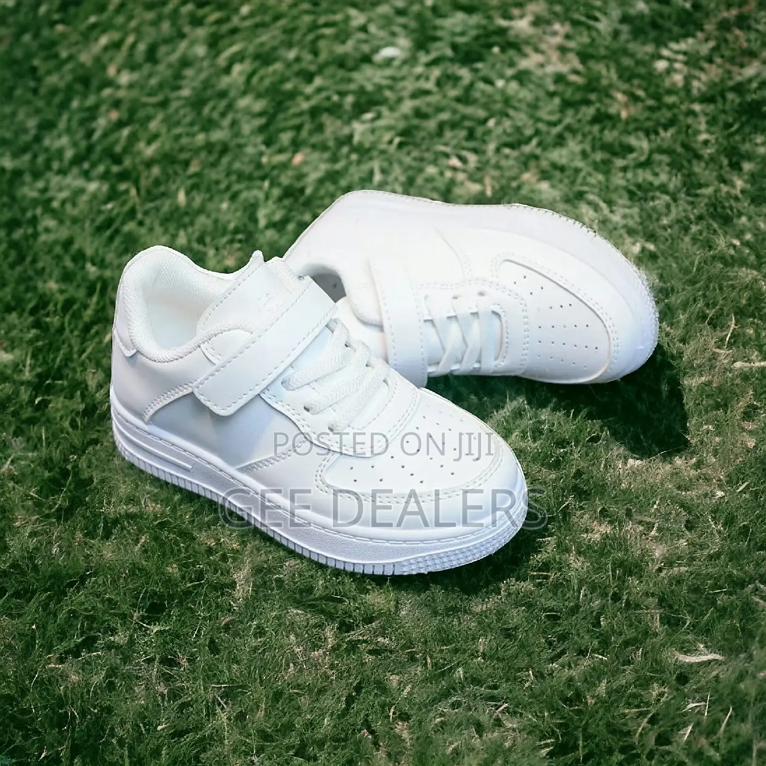 Kids White Sneakers Size 21-36