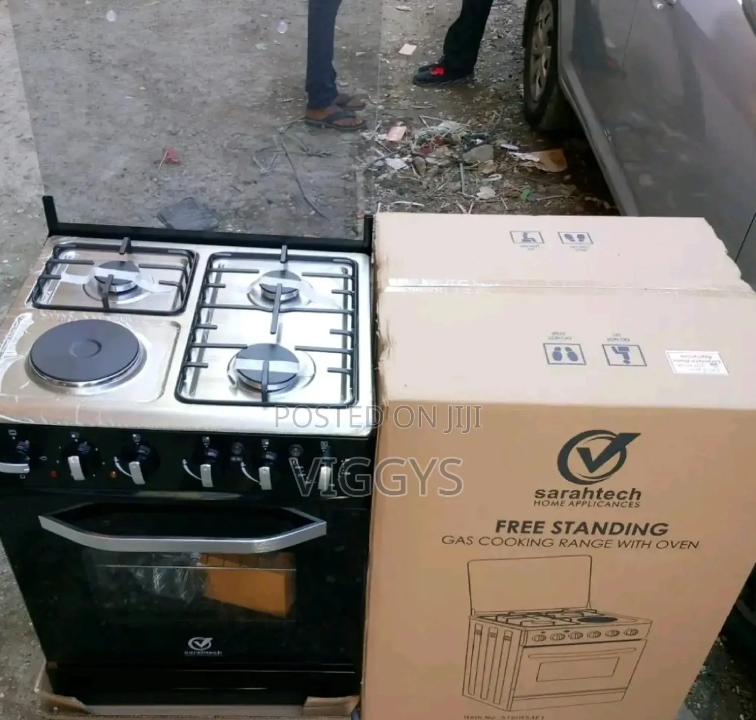 Awesome Saratech 60 by 60 Standing Cooker