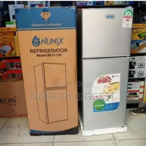 Nunix 138litres Double Door Refrigerator