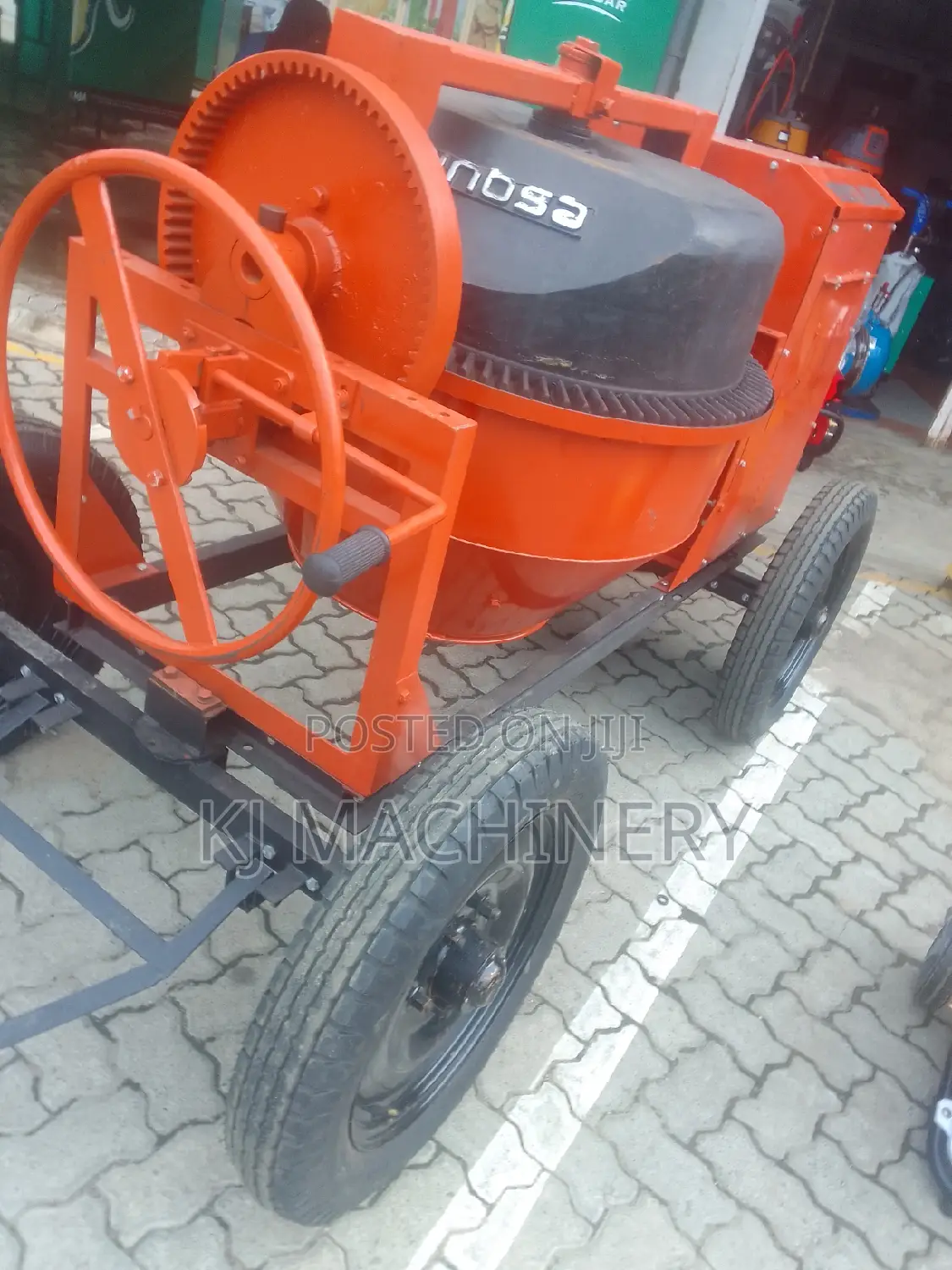 Indian Concrete Mixer 500l Capacity.