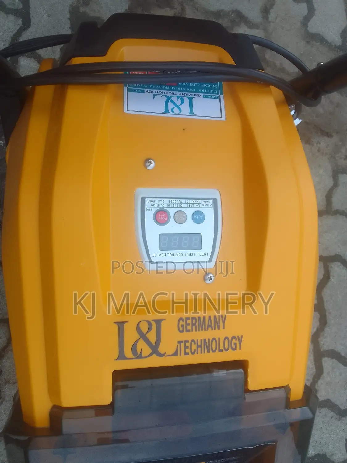 Electric Industrial Highpressure Washer 3500psi Single Phase