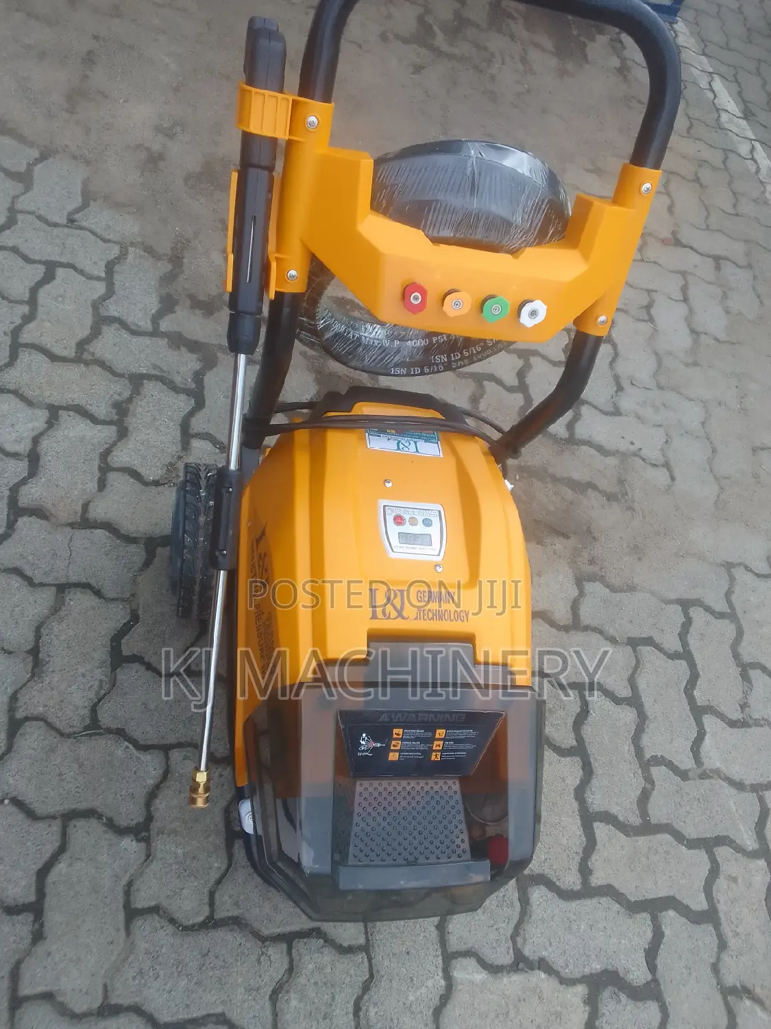 Electric Industrial Highpressure Washer 3500psi Single Phase