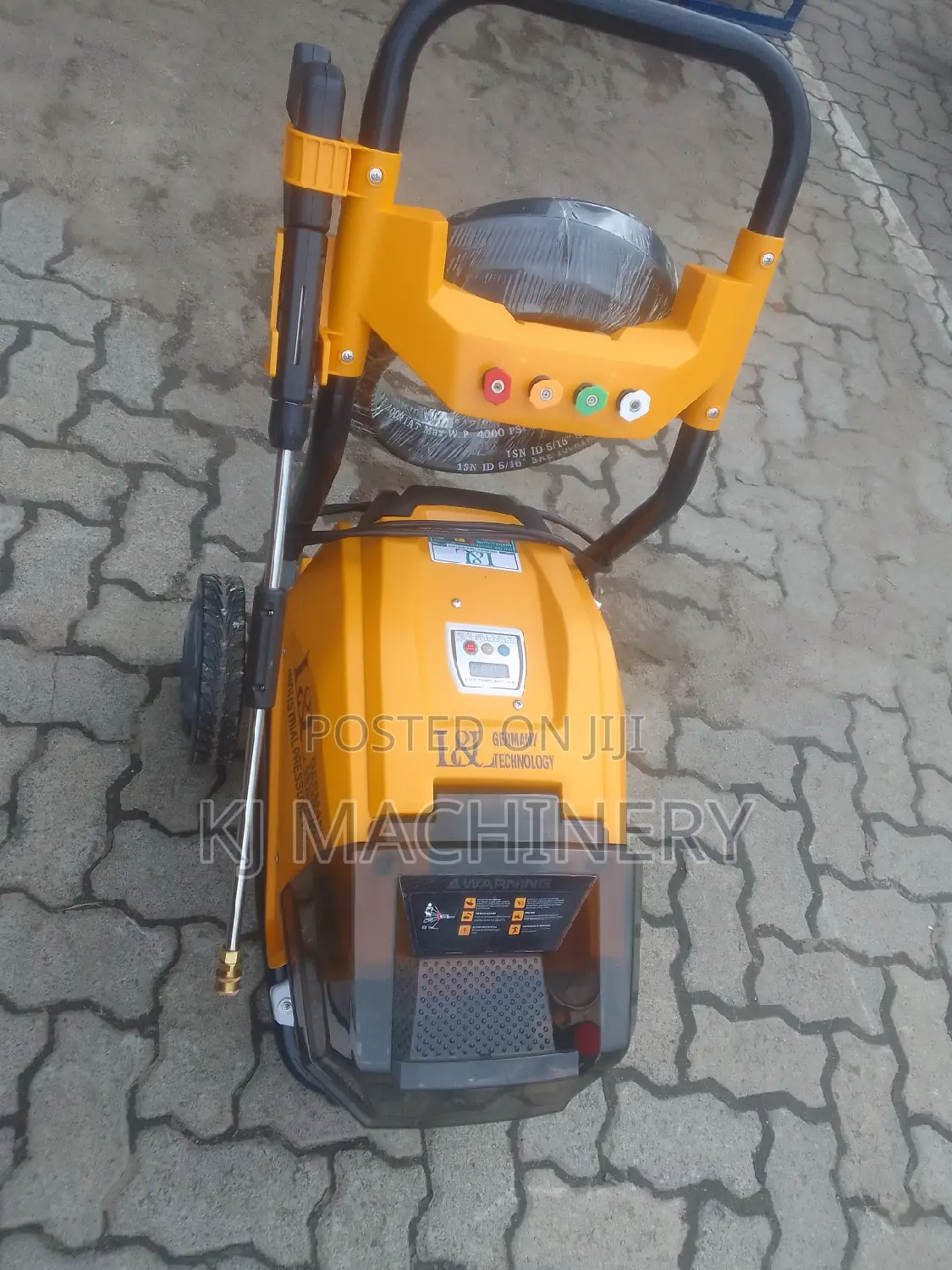 Electric Industrial Highpressure Washer 3500psi Single Phase
