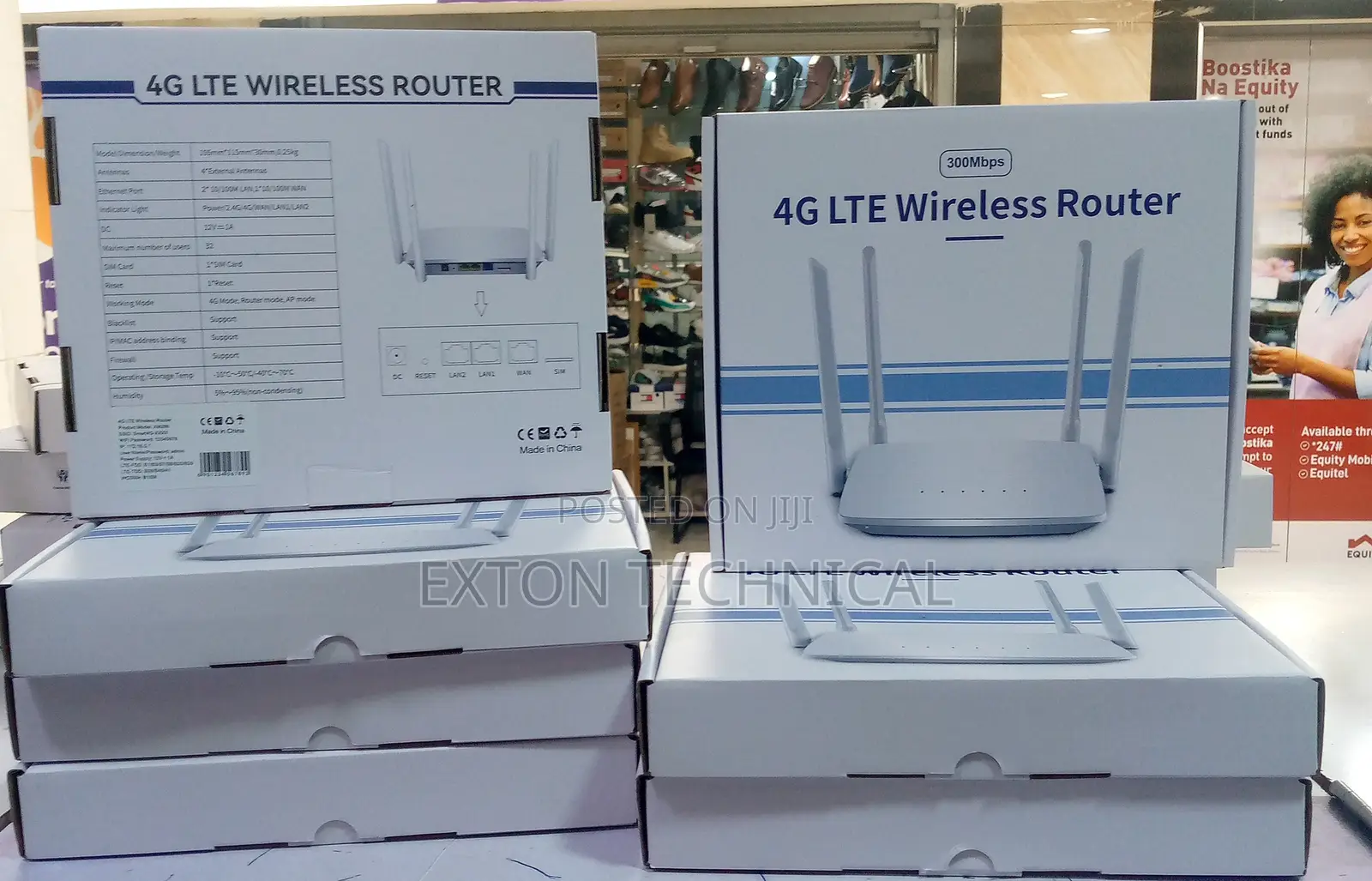 Sailsky 4G LTE 300mbps High Speed Wireless Wifi Router
