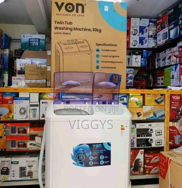 Brand New 10 Kg Washing Machine Von Twin Tub