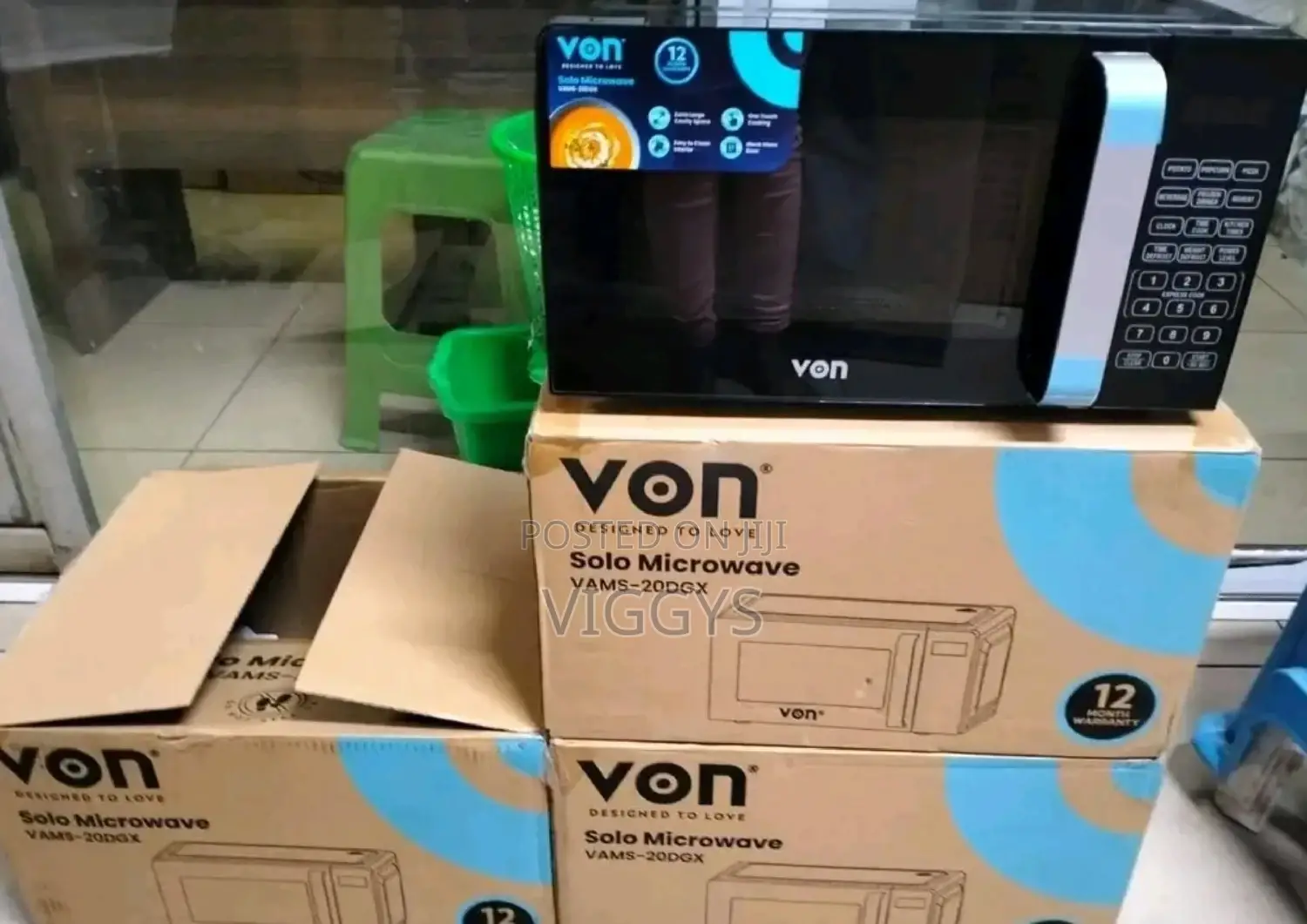 Brand New Von Microwave With Grill