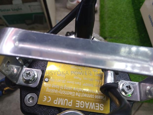 Single Phase Sewage Pump 2hp - main view