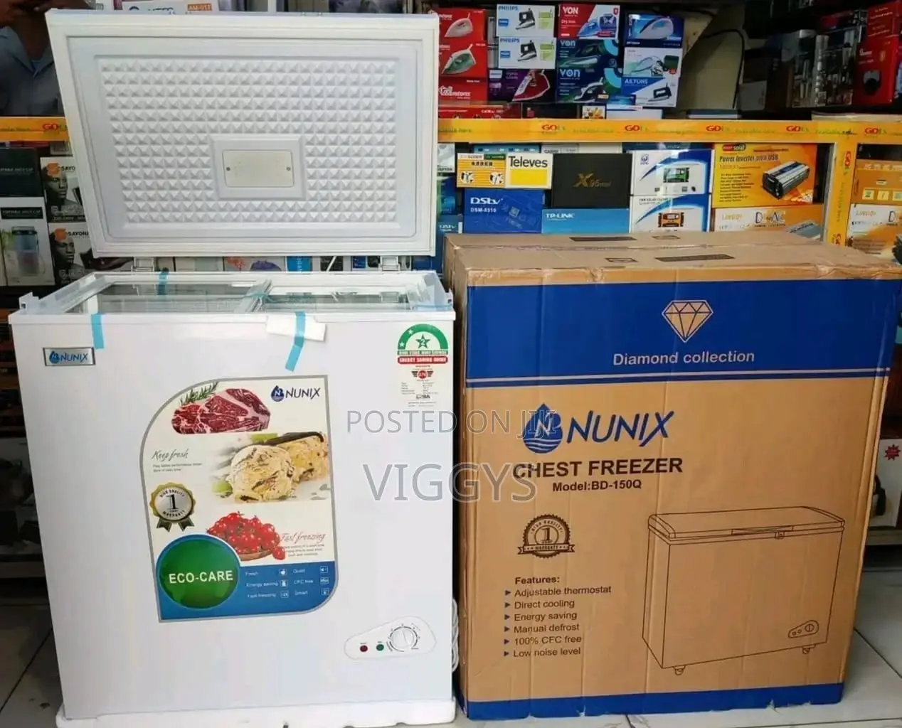 Brand New Nunix 100 Litre Freezer