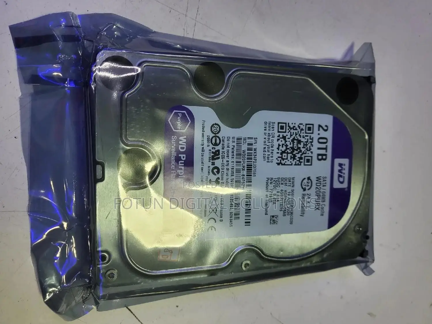 2tb Wd Surveillance Hardisk