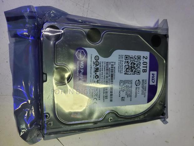 2tb Wd Surveillance Hardisk - main view