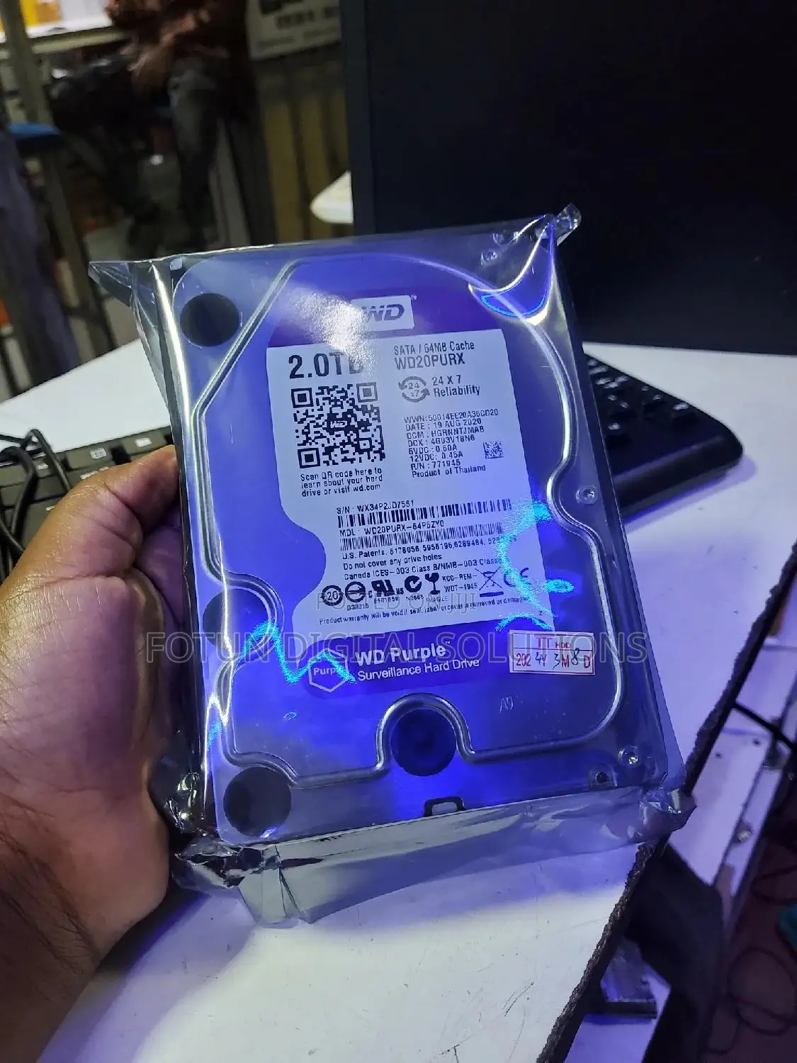 2tb Wd Surveillance Hardisk