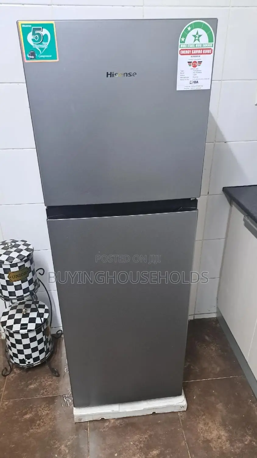 Hisense 205L Two Door Fridge 2months Old