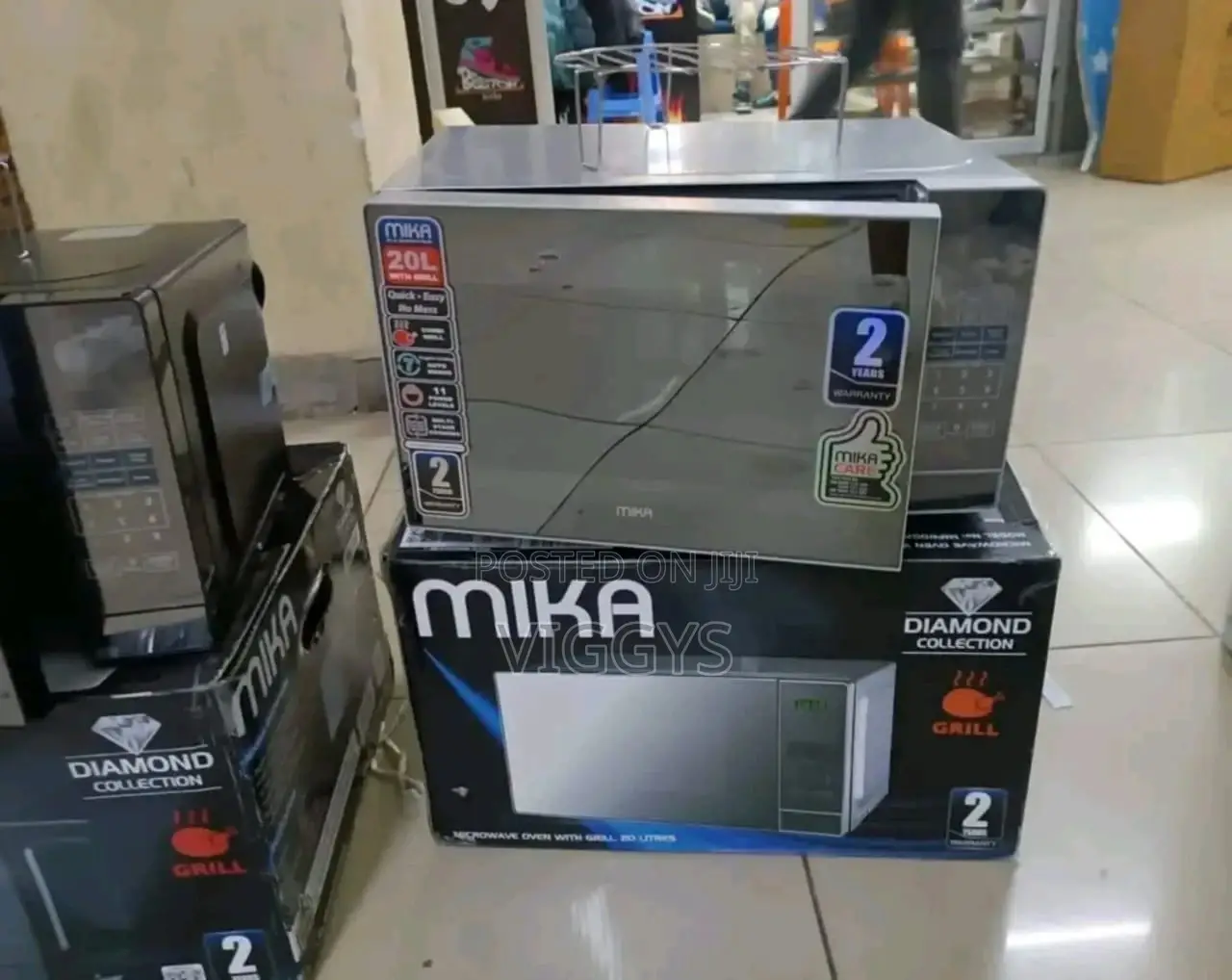 Amazing Mika Microwave Oven With Grill