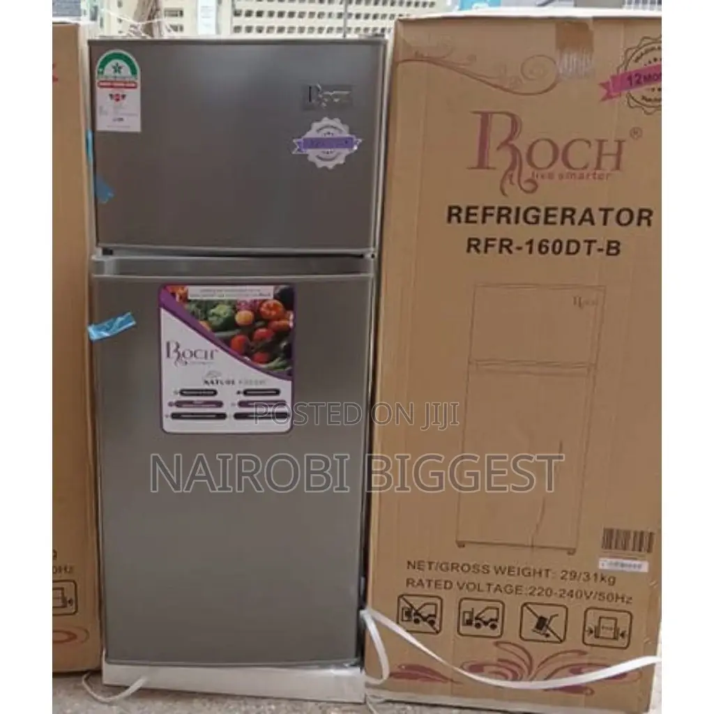 Roch Double Door 128litres Refrigerator