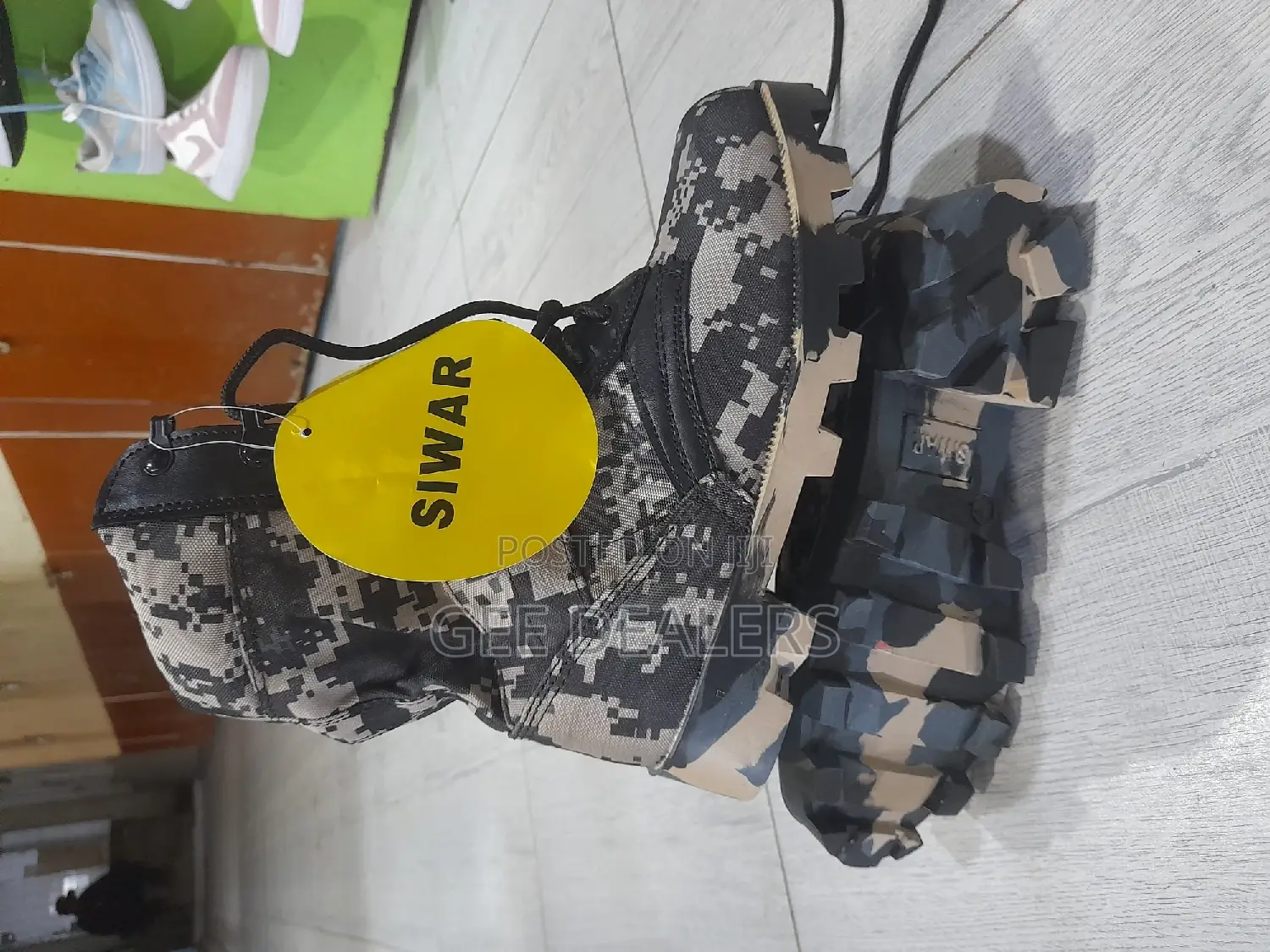 Siwar Camouflage Hiking/Tactical Military Boots 40-45