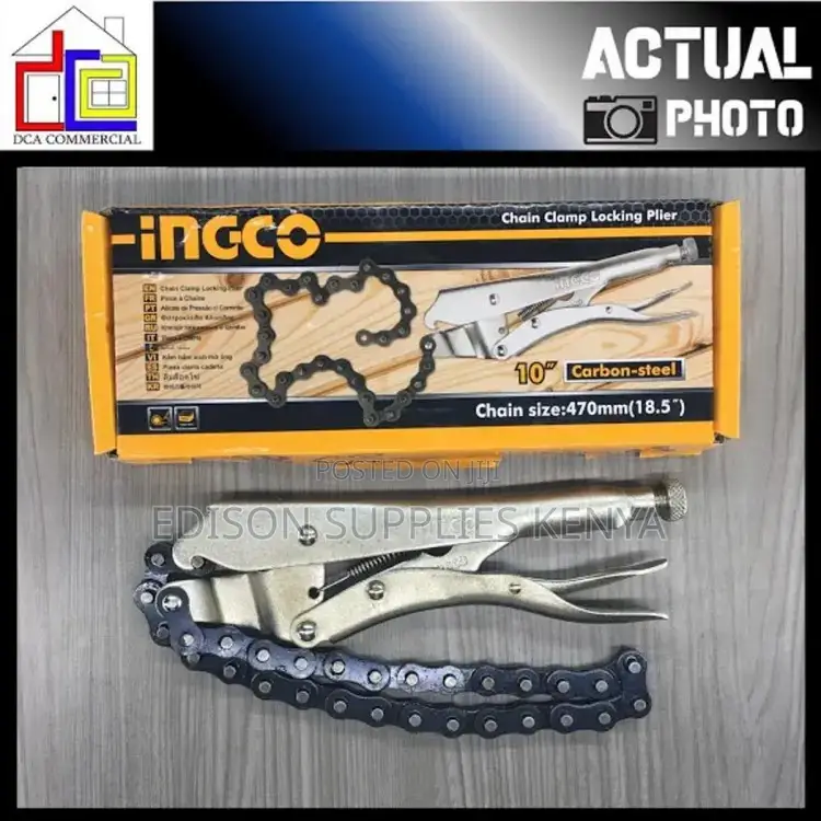 Locking Pliers Ingco Chain Clamp Locking Pliers Grip Pliers