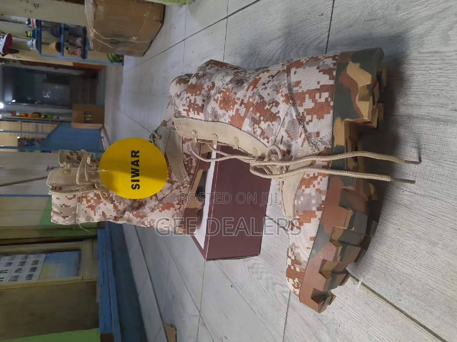 Siwar Camouflage Hiking Tactical Military Boots