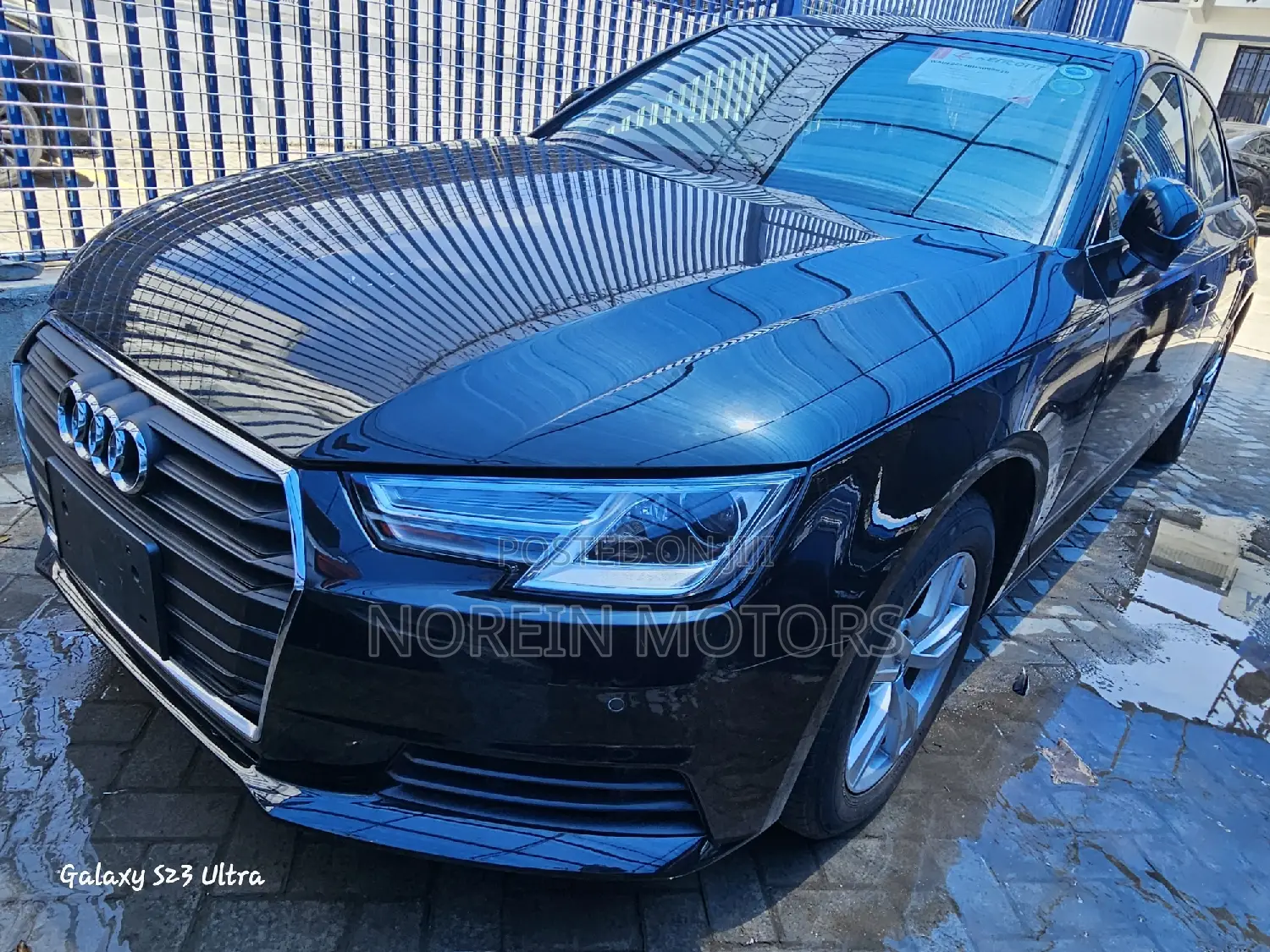 Audi A4 2017 Matt Black
