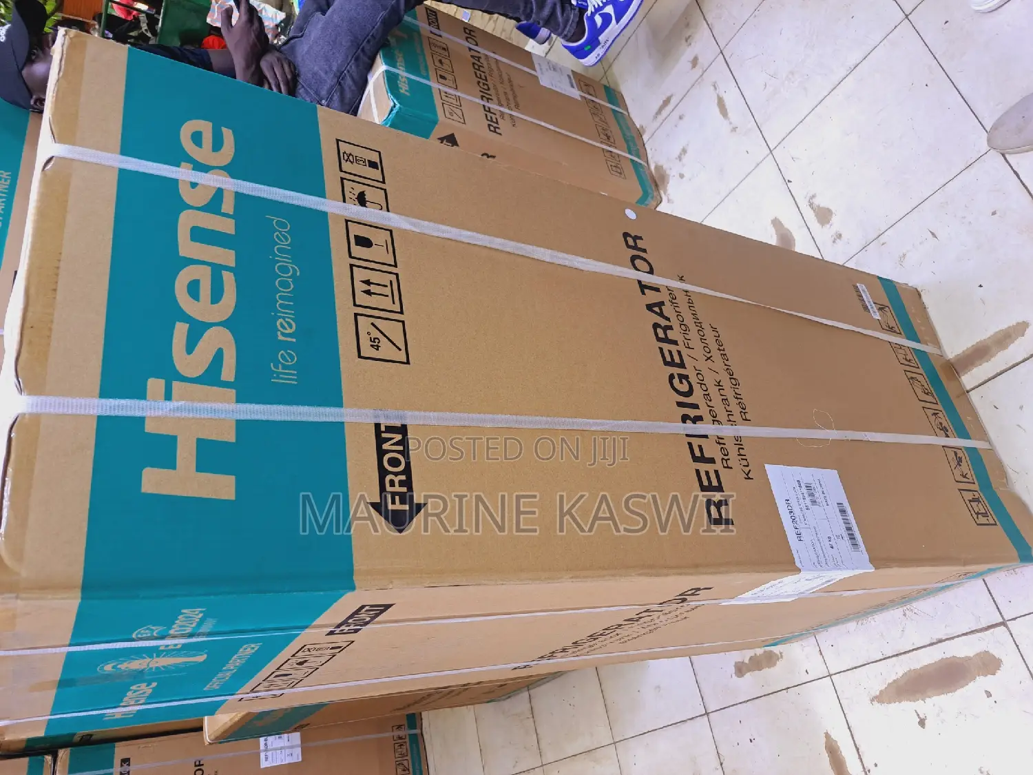 Hisense Ref203dr 203l Double Fridge No -Frost
