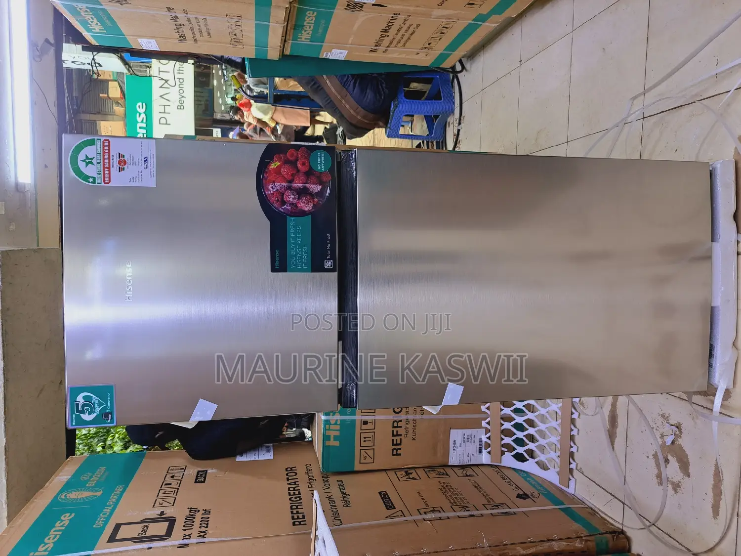 Hisense Ref203dr 203l Double Fridge No -Frost