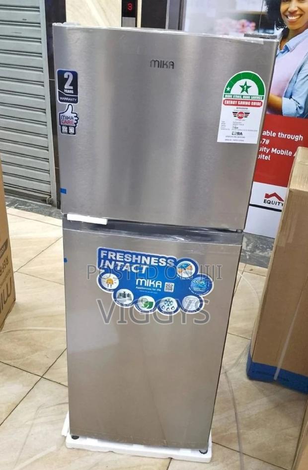 Mika 138litre Double Door Fridge
