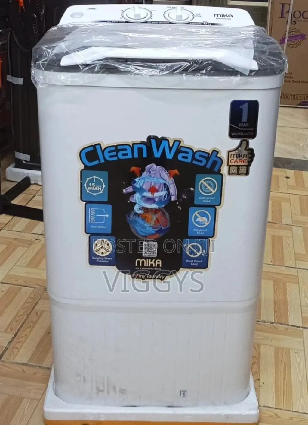 10kg Mika Washing Machine