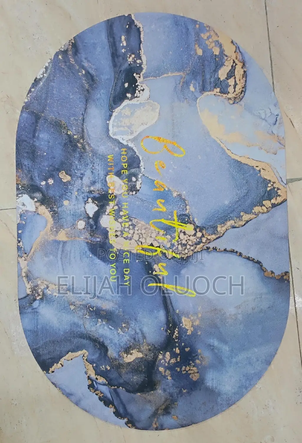 Anti Slip Mat With Rubber Bottom