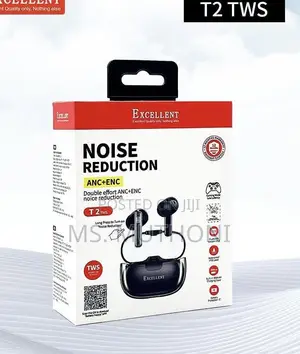 Excellent T2 TWS 5.3 Bt in-Ear Anc+ Enc Noice Reduction