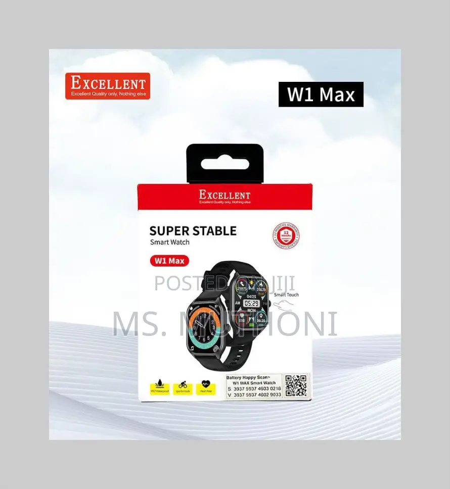W1 Max Bluetooth Call Sport Partner Smartwatches