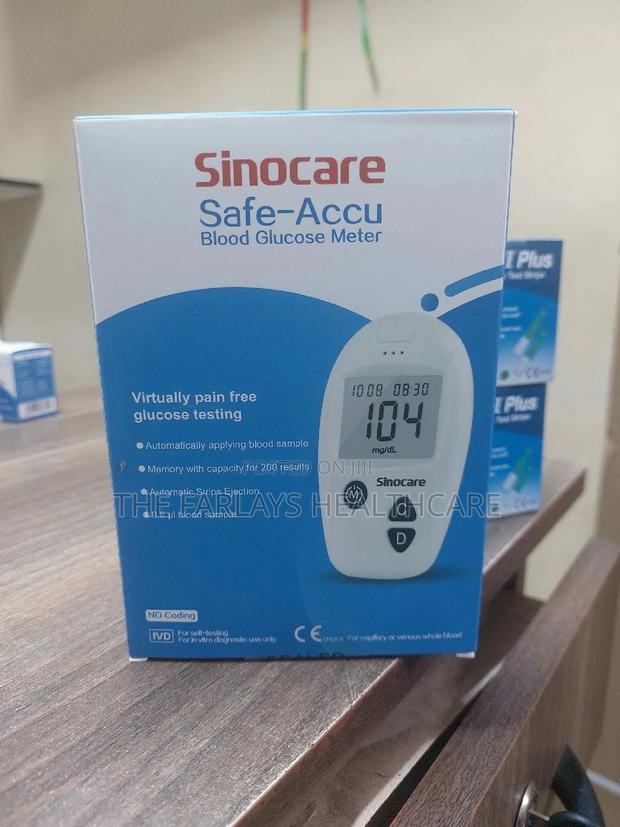 Blood Glucose Meter SAFE -ACCU SINOCARE