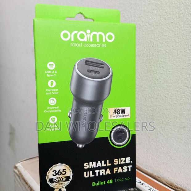 Oraimo Car Charger 48 W Charging Speed - thumbnail 3