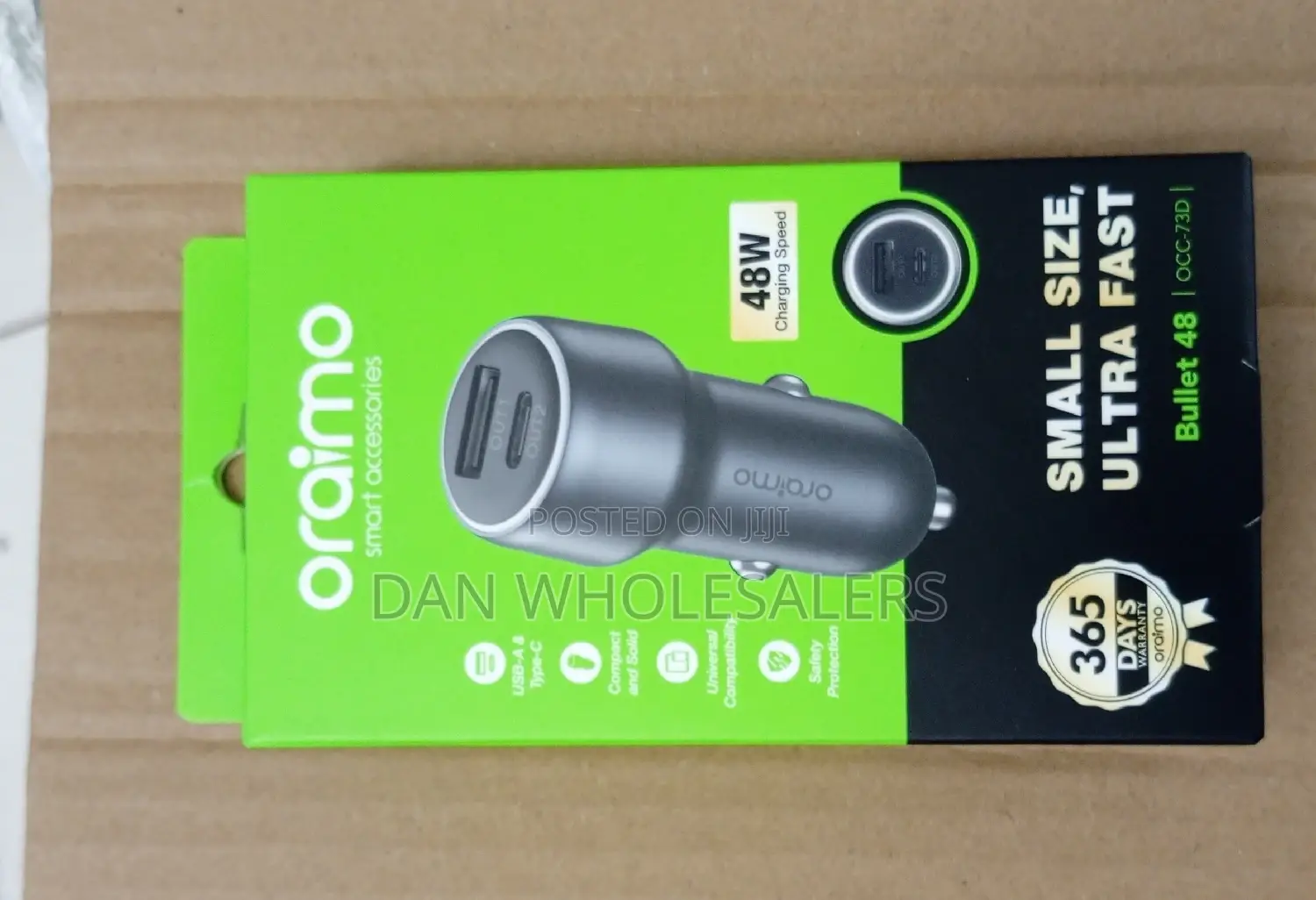 48W Speed Oraimo Car Charger