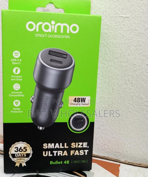 48W Speed Oraimo Car Charger - thumbnail 3