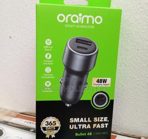 Oraimo Car Charger New With 48w Speed Charging - thumbnail 2