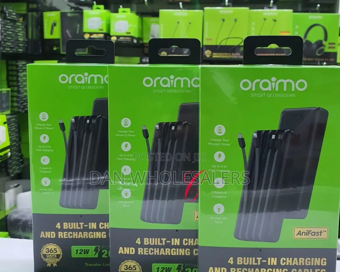Oraimo Traveler 20 OPB-P5201 20,000mah Power Banks