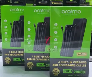 Oraimo Traveler 20 OPB-P5201 20,000mah Power Banks