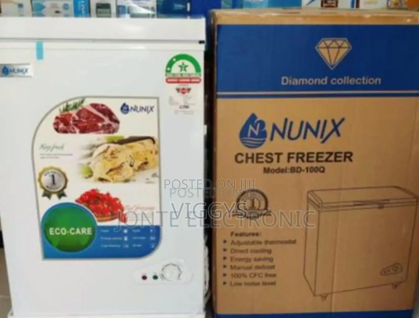 Deep Freezer 100litre Nunix