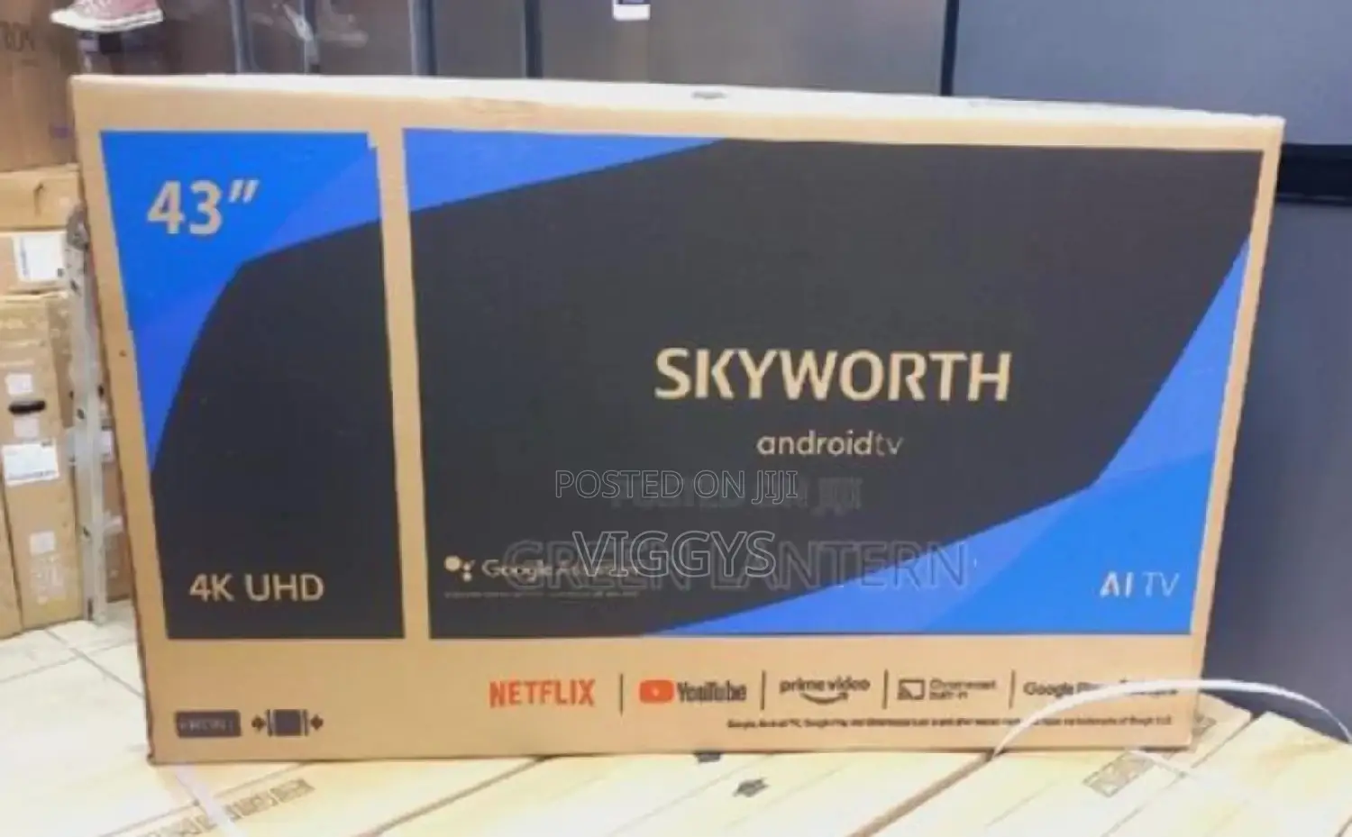 43 Inches Skyworth Tv Smart Android You Tube Wifi Netflix