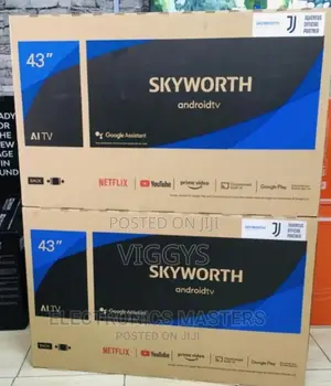 43 Inches Skyworth Tv Smart Android You Tube Wifi Netflix