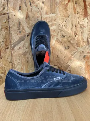Velvet Double Soled Vans