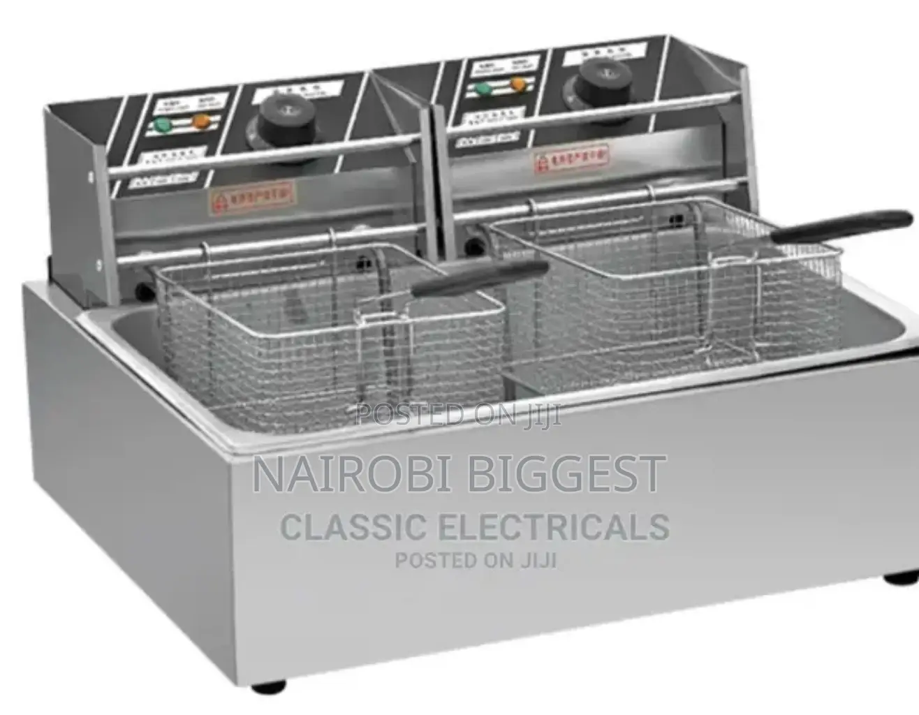 Nunix Deep Double Fryer - 6l+6l