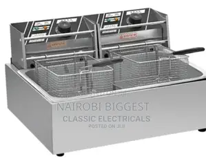 Nunix Deep Double Fryer - 6l+6l