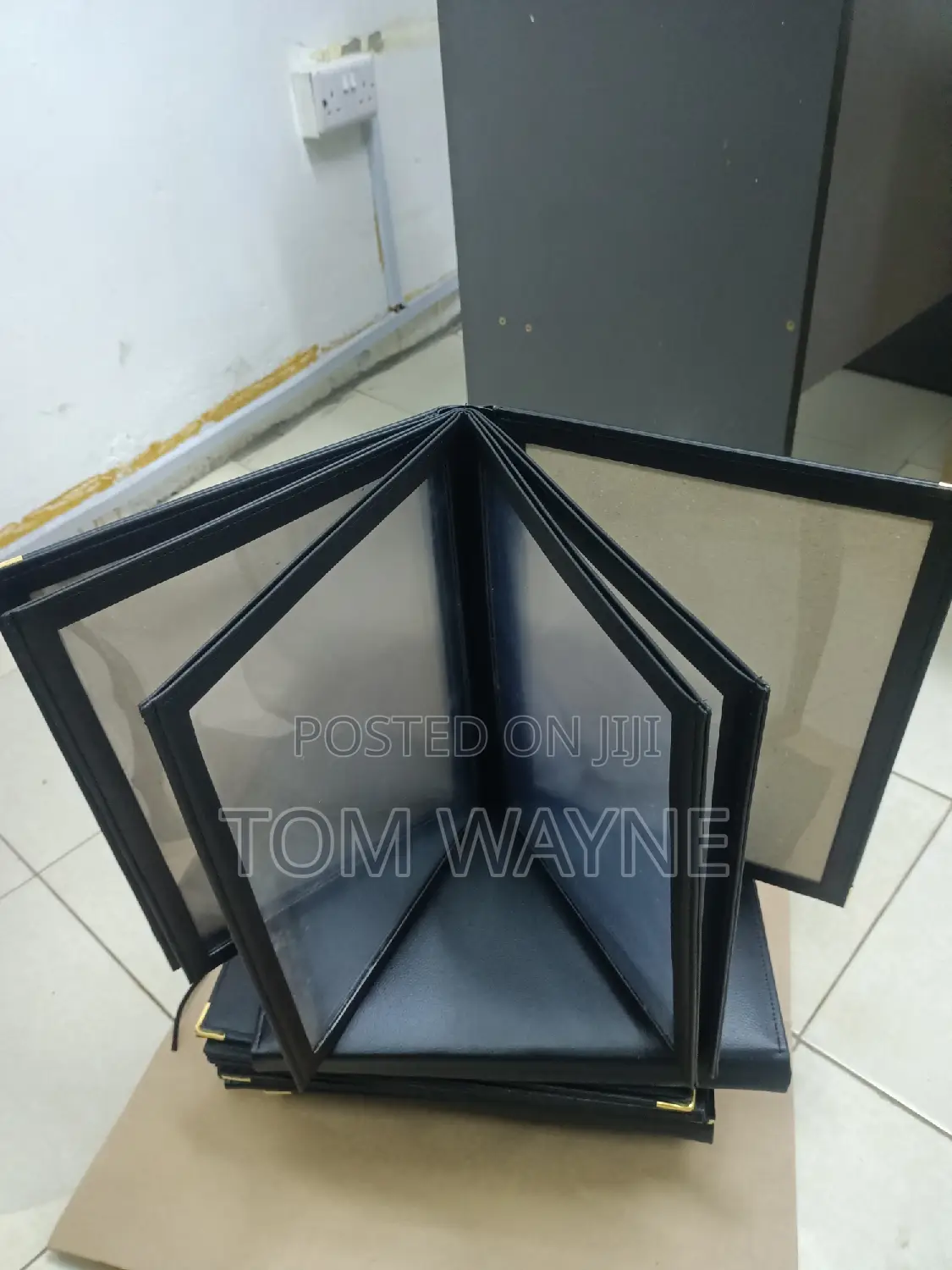 Menu Holders Window Pockets