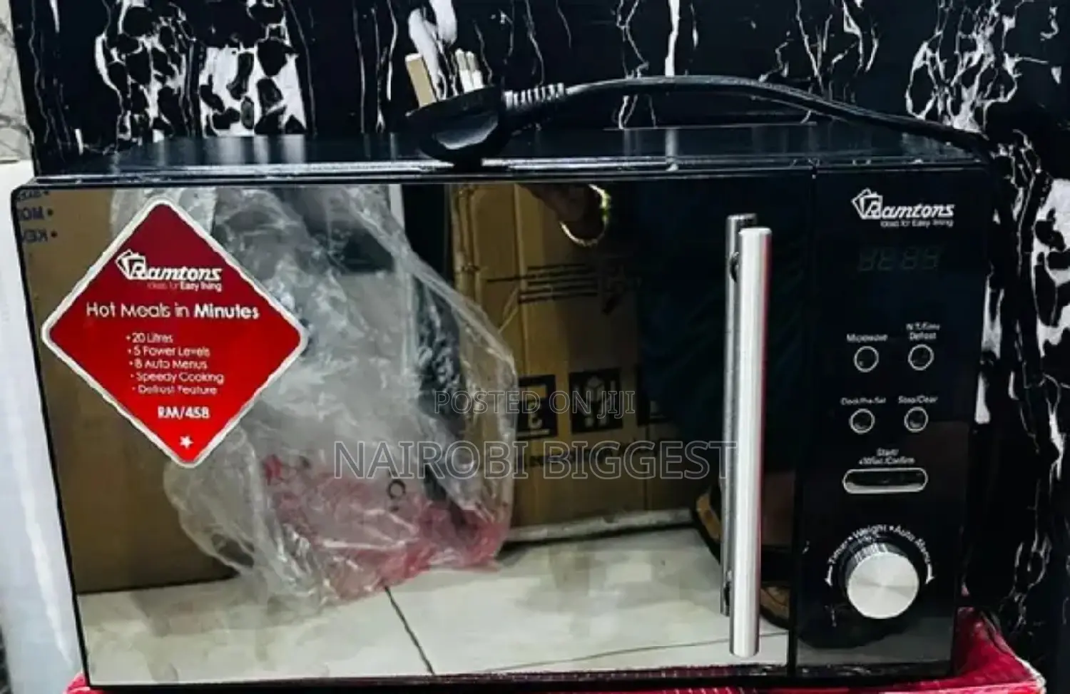 Ramtoms 20litres Digital Microwave